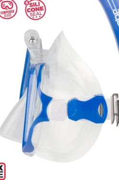 Aqua Sport Set Óculos De Mergulho E Tubo Adulto C/suporte Para Câmera