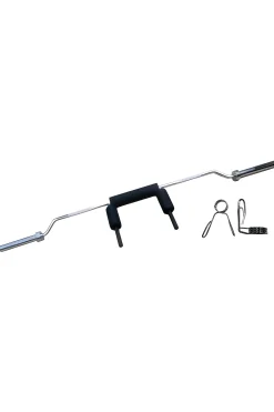 Ozio Fitness Barra De Agachamento Safety 220 CM 20 Kg Agachamento Musculação