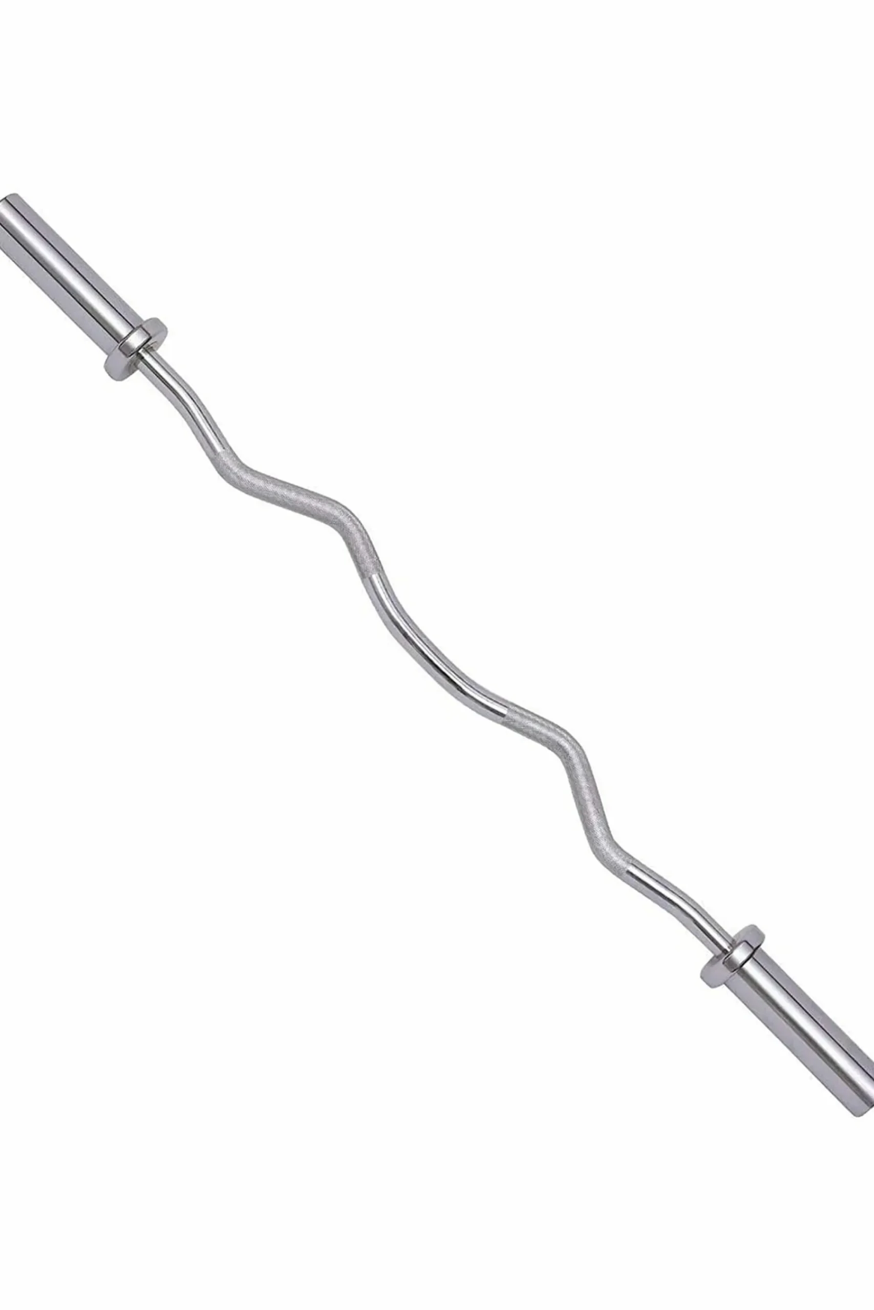 Ozio Fitness Barra De Peso Z Fitness Curl 10 Kg - 120 CM - 50 MM Cromado Carga Alta