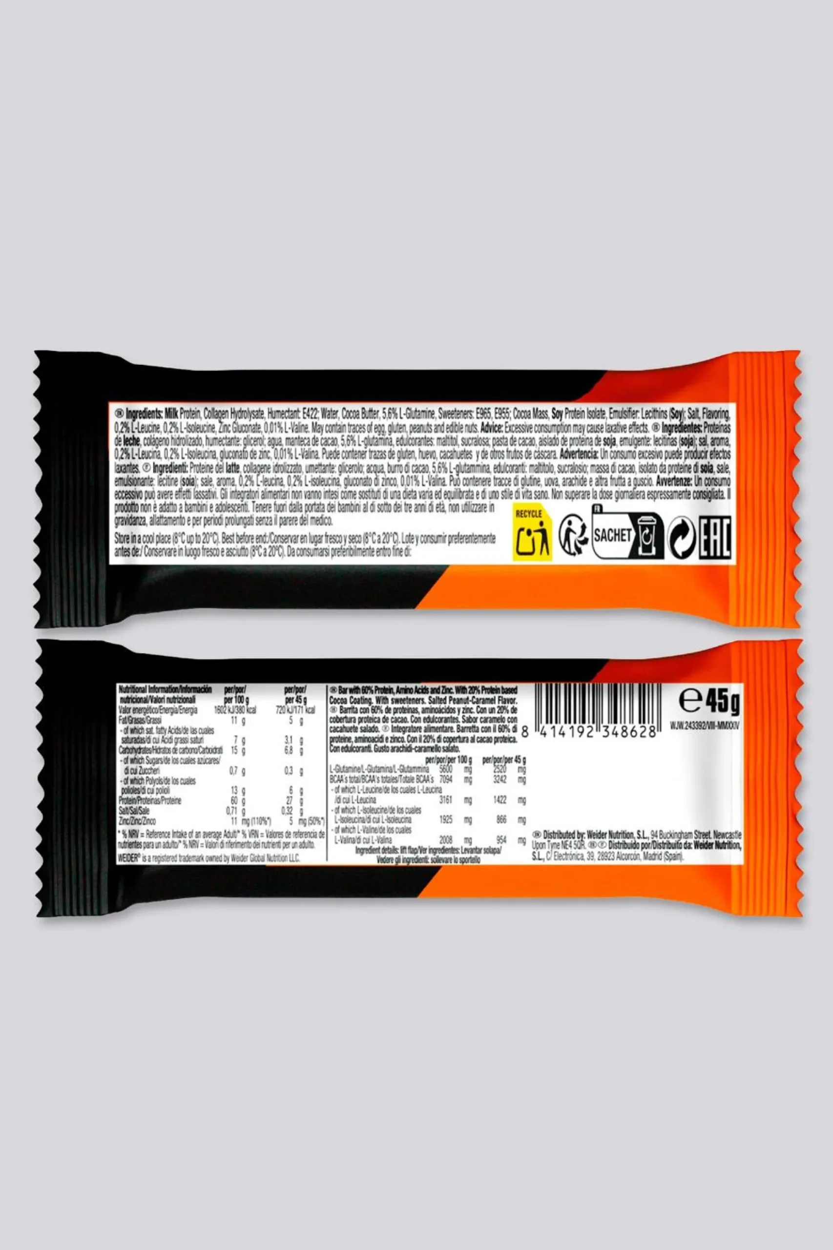 Weider Barritas Energéticas