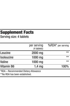 Biotech Usa Bcaa+b6 - 340 Tabletas De
