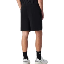 Champion Bermuda Campeã Camisa Preta Com Logo Grande Legado