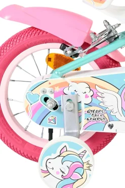 Volare Bicicleta Criança 12 Polegadas Unicorn 3 Anos