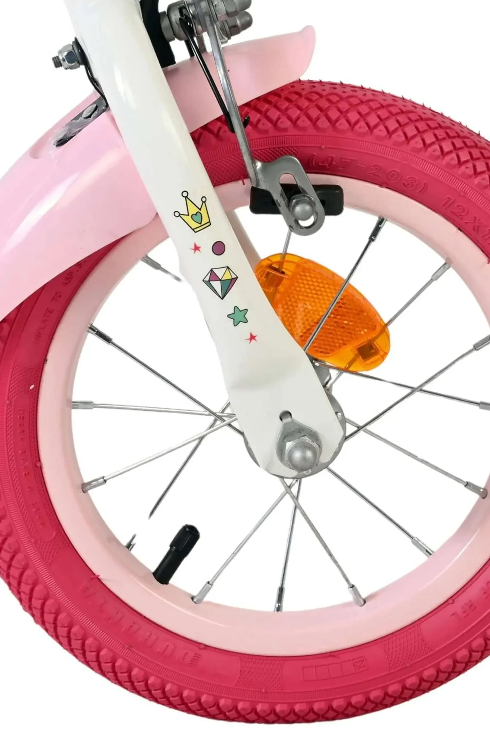Volare Bicicleta Criança 12 Polegadas Unicorn 3 Anos