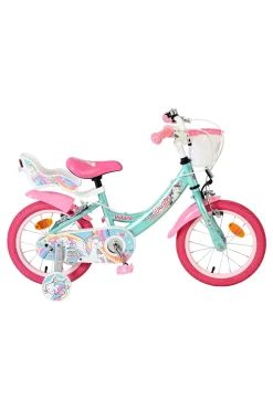 Volare Bicicleta Criança 14 Polegadas Unicorn 4-6 Anos