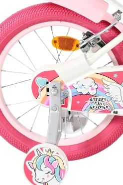 Volare Bicicleta Criança 16 Polegadas Unicorn 5-7 Anos