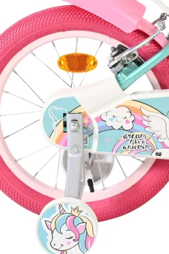 Volare Bicicleta Criança 16 Polegadas Unicorn 5-7 Anos