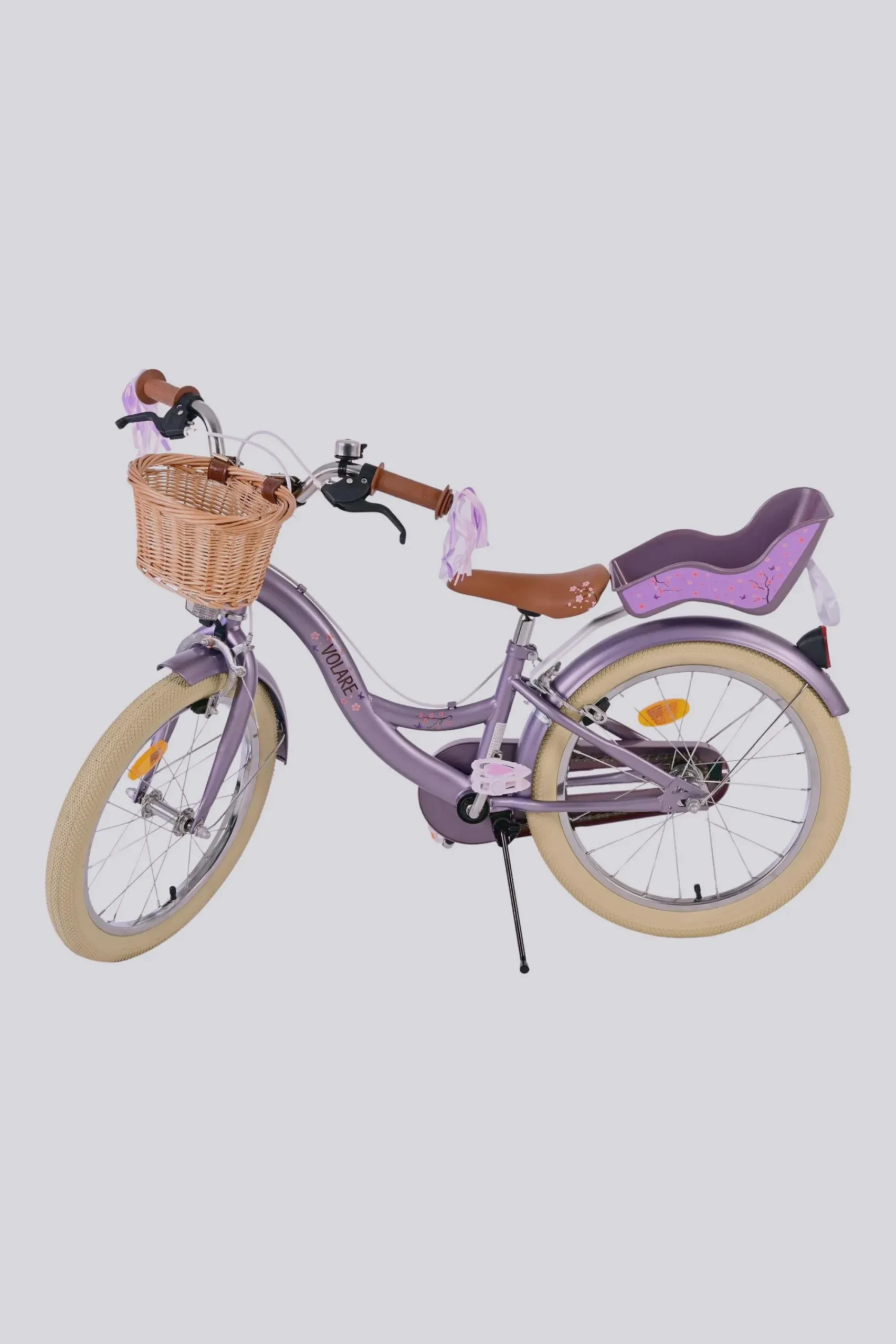Volare Bicicleta Criança 18 Polegadas Blossom 5-7 Anos Roxo