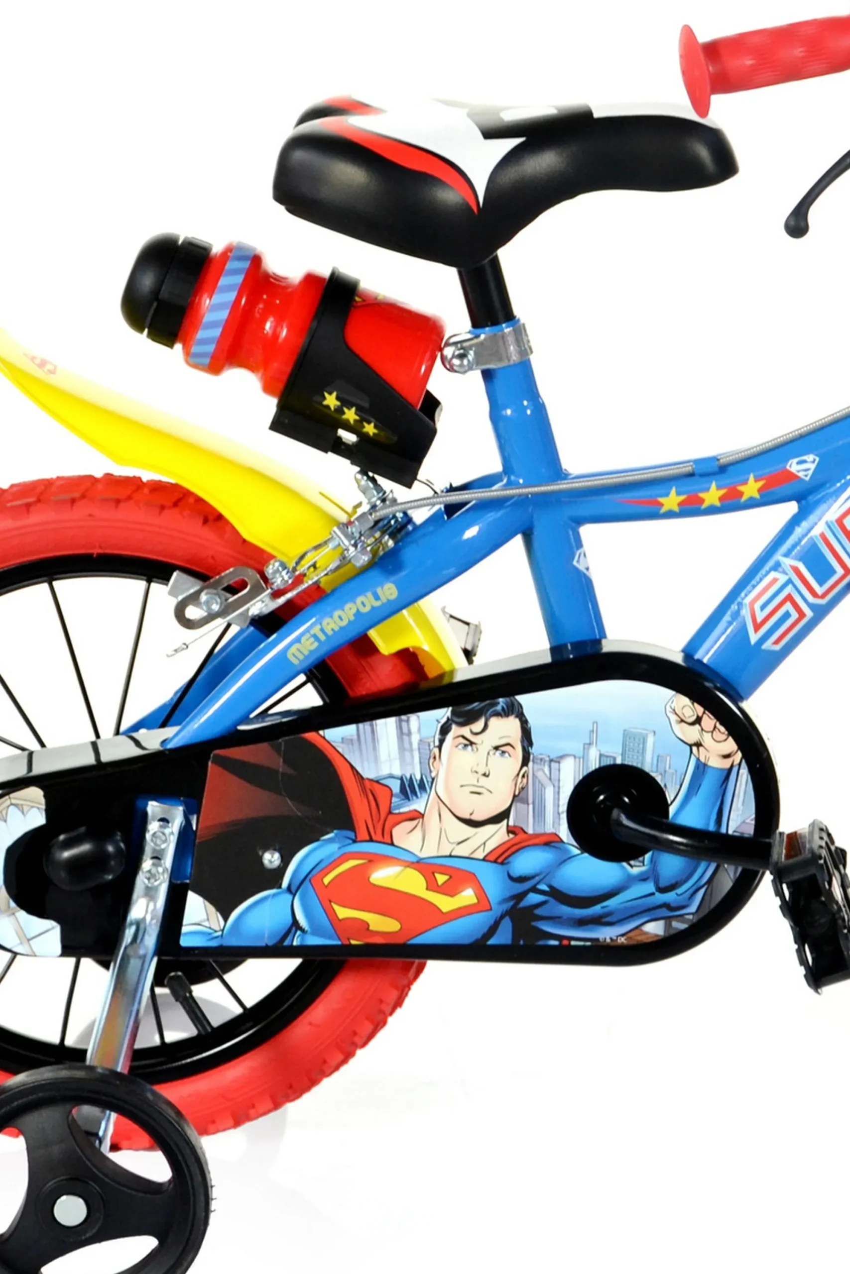 Dc Comics Bicicleta De Criança 16 Polegadas Superman 5-7 Anos