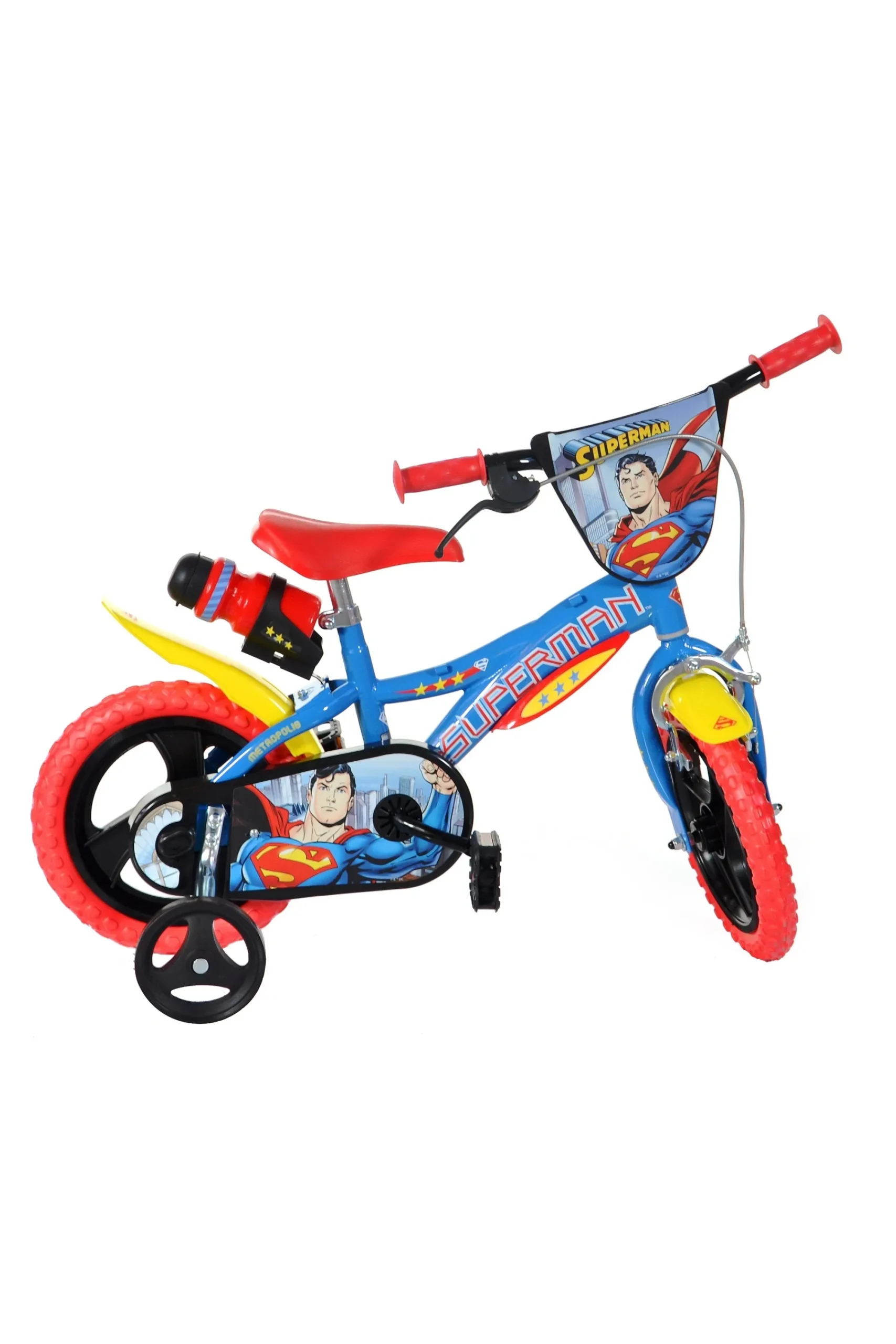 Dc Comics Bicicleta De Criança 12 Polegadas Superman 3 Anos