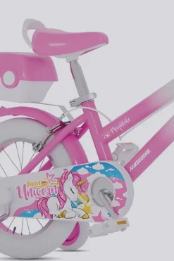 Magikbike Bicicleta De Criança 12 Polegadas Rainbow Unicorn 3 Anos