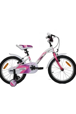Umit Bicicleta De Montanha Infantil Alyce 18" Branca/