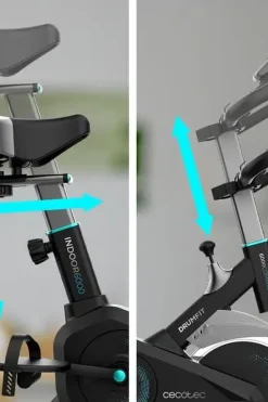 Cecotec Bicicleta De Spinning Drumfit Indoor 6000 Compact