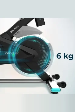 Cecotec Bicicleta De Spinning Drumfit Indoor 6000 Compact