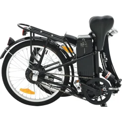 Vidaxl Bicicleta Elétrica Preta