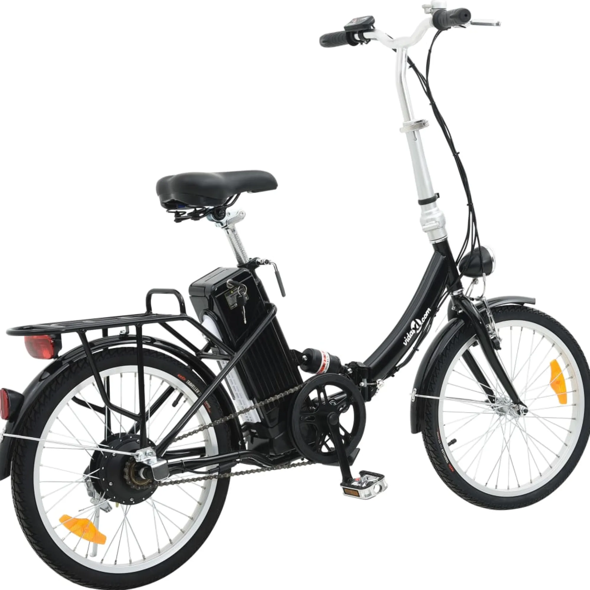 Vidaxl Bicicleta Elétrica Preta