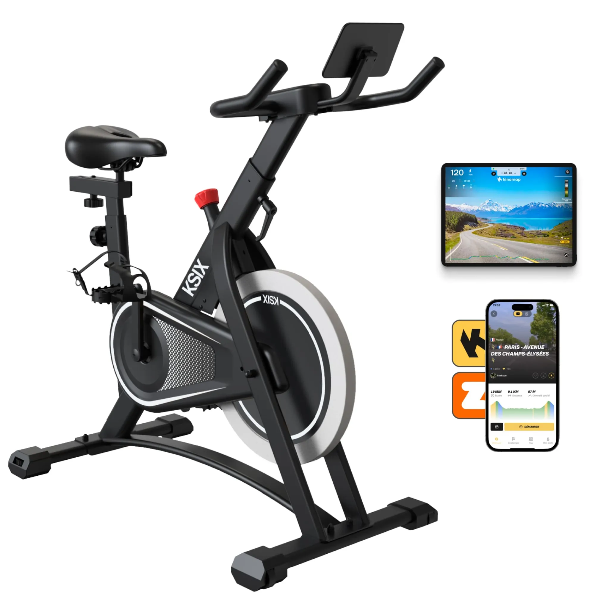 Ksix Bicicleta Estática Kb01