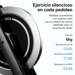 Ksix Bicicleta Estática Kb01