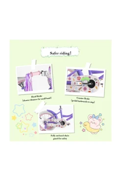 Rully Bicicleta Infantil Daisy, ",