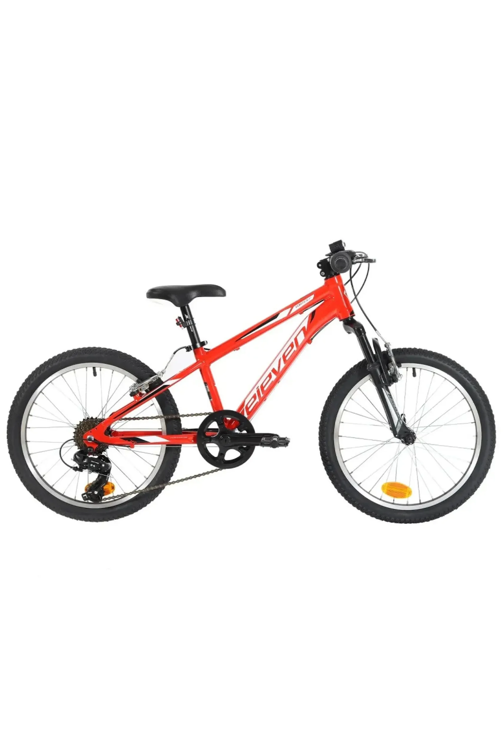 Vital Gym Bicicleta Júnior 6 Velocidades Eleven Vortex 20" Vermelha Dos 6 Aos 9 Anos (1,20-1,35 Cm)