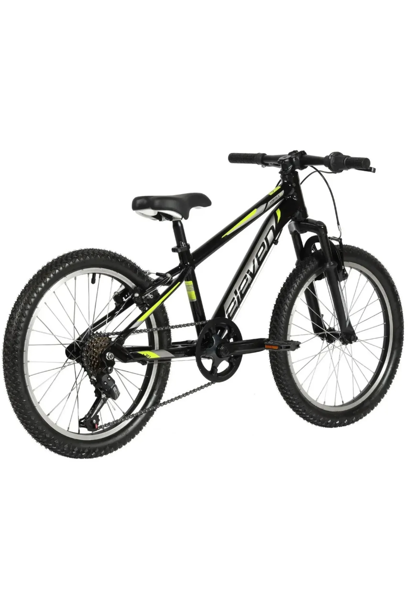 Vital Gym Bicicleta Júnior 6 Velocidades Eleven Vortex 20" Preta Dos 6 Aos 9 Anos (1,20-1,35 Cm)