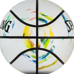 Spalding Bola De Basquetebol Marble Black