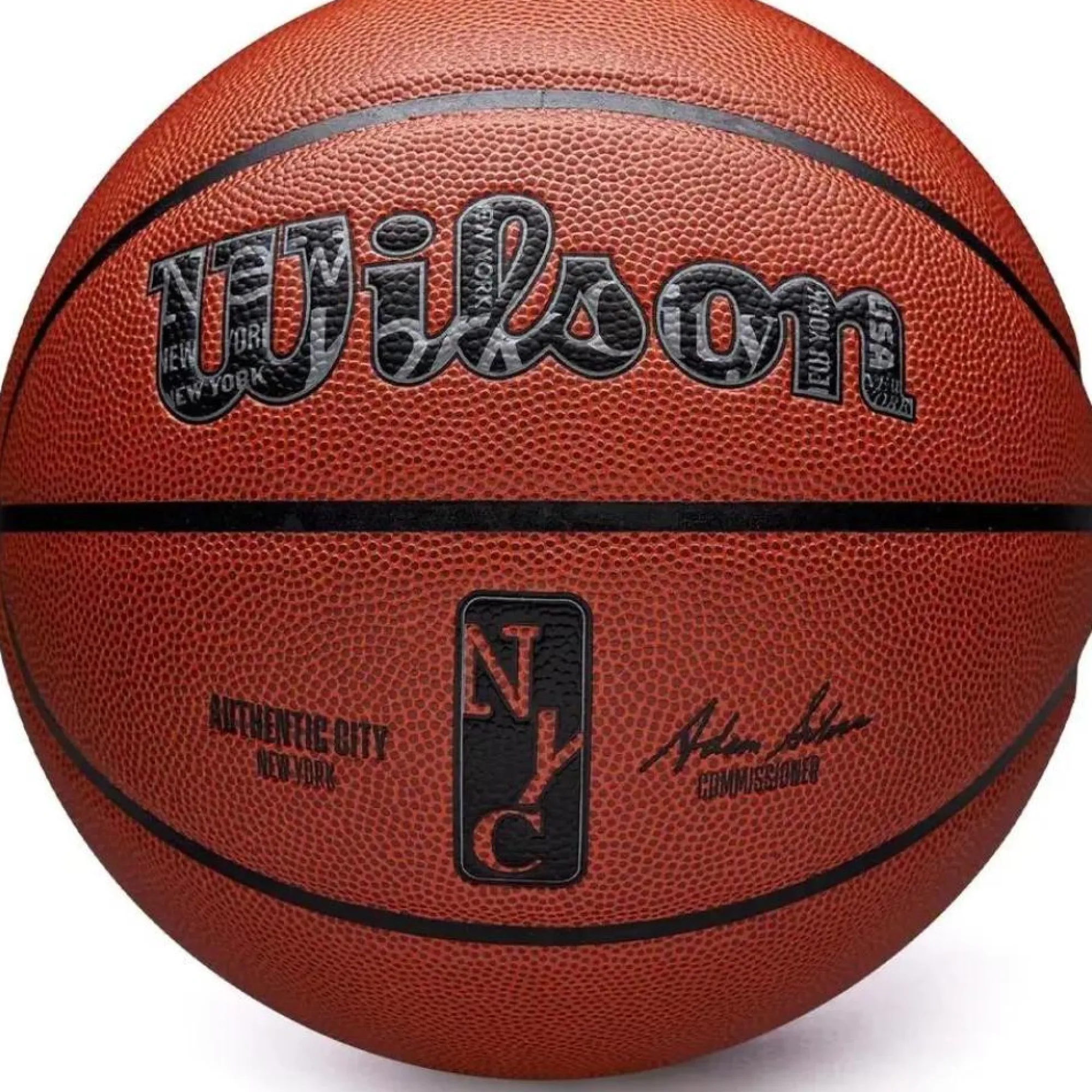 Wilson Bola De Basquetebol NBA Authentic City New York