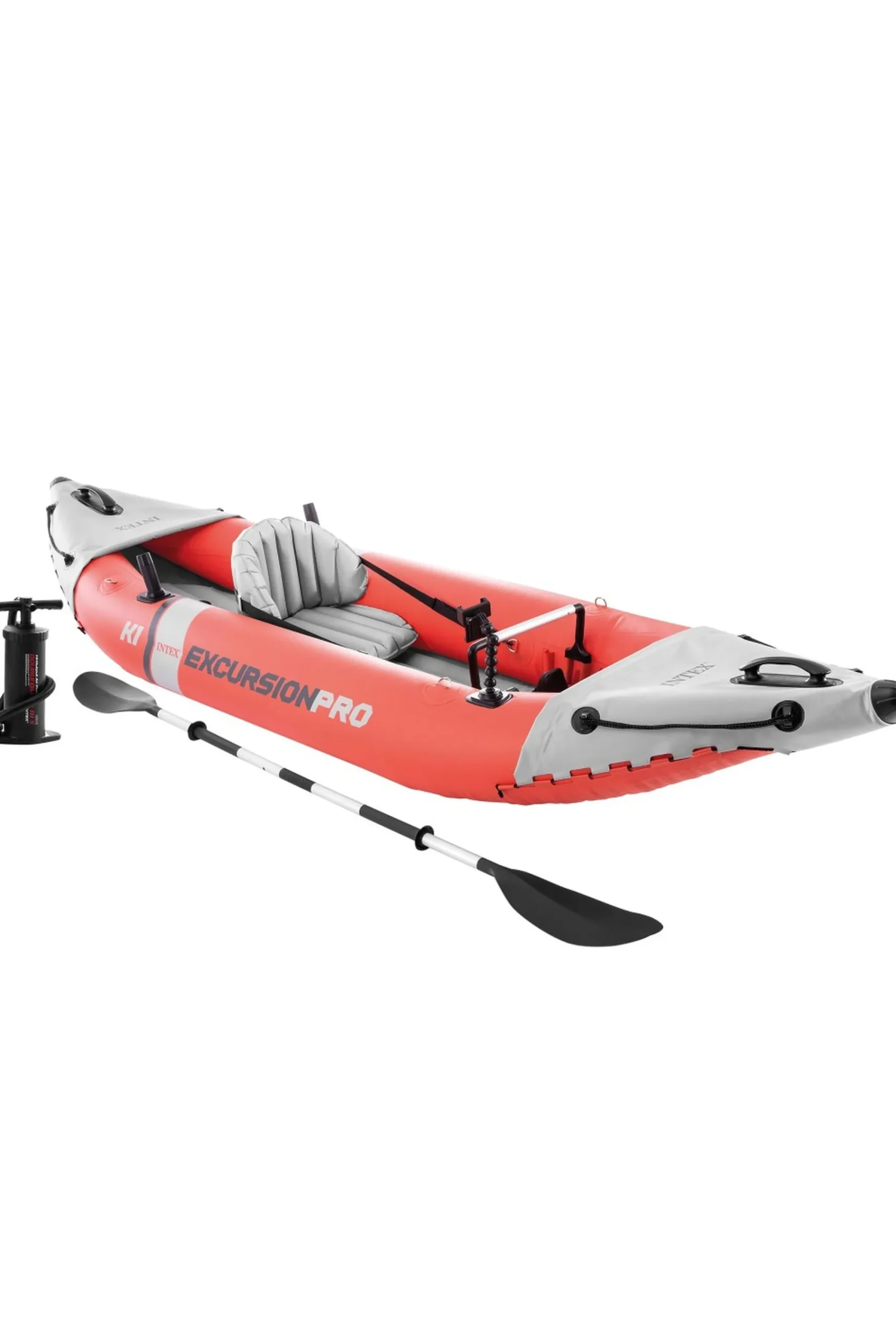 Intex Caiaque Inflável K1 Excursion Pro 1 Remo + Bomba