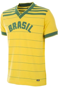 Confederação Brasileira de Futebol Camisola Retro Brazil National Team 1984