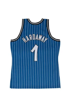 Orlando Magic Caioa Verão Adepto 2º Equipaento De Baquetebo itche & Ne NBA 1994 Penny Hardaway