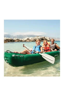 Sevylor Canoa Ou Caiaque Inflável Adventure Plus 2+1 Lugares