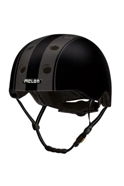 Melon Helmets Capacete De Bicicleta elon Decent Double Black atte