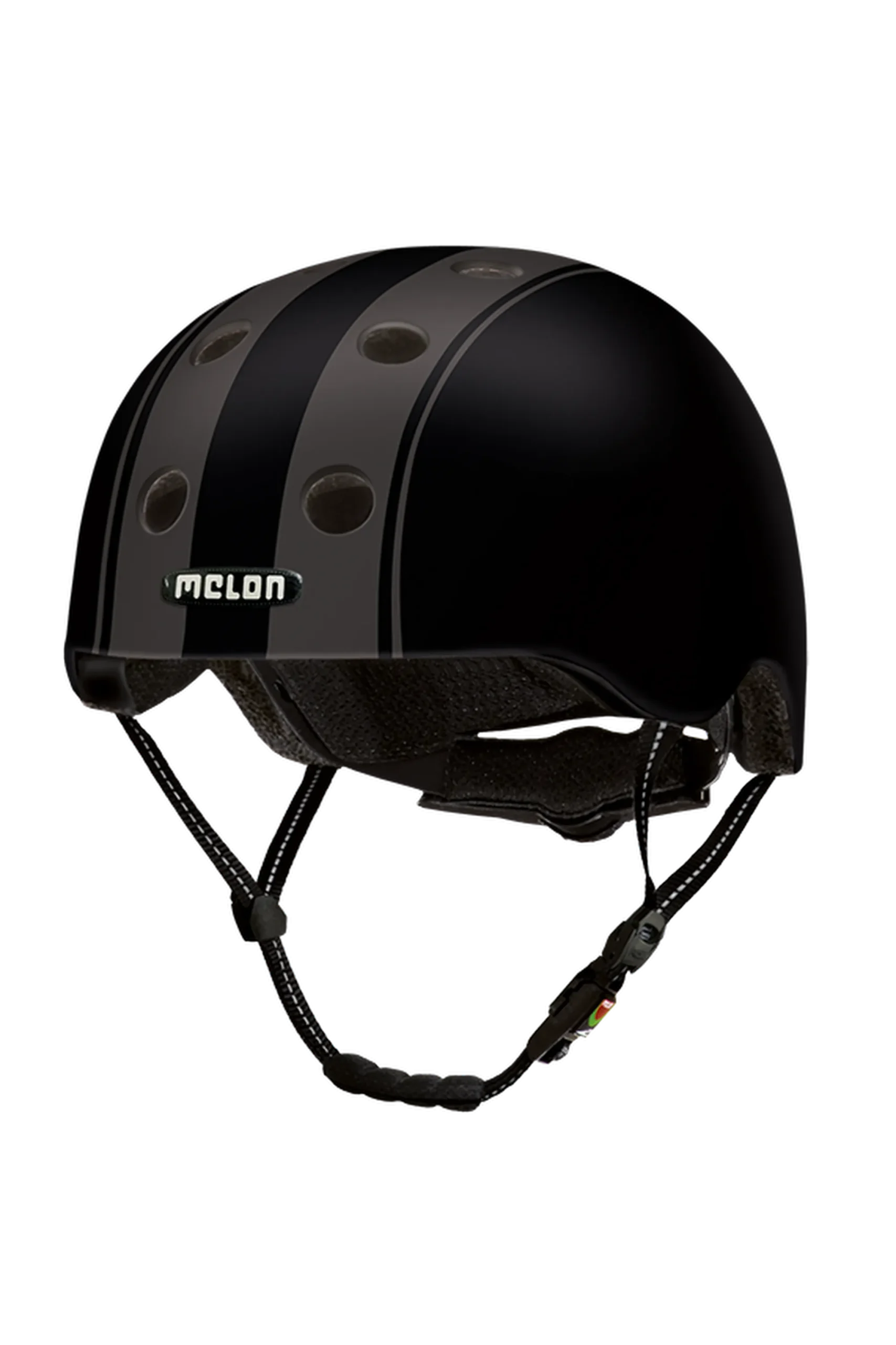 Melon Helmets Capacete De Bicicleta elon Decent Double Black atte