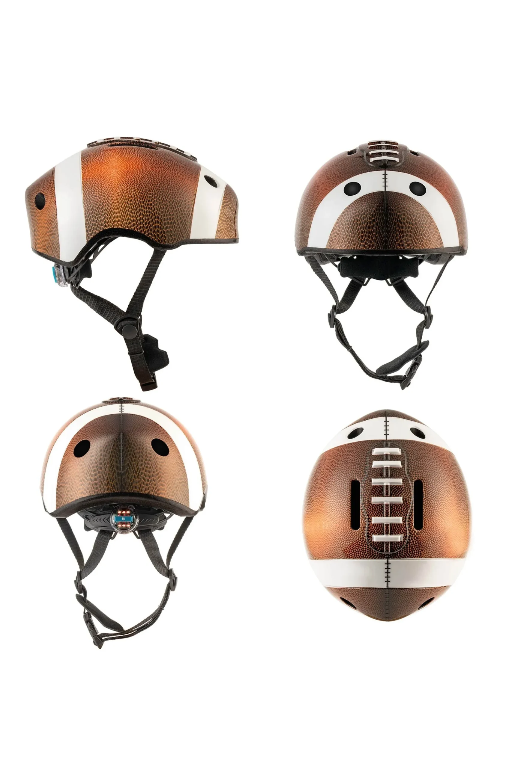 Crazy Safety Capacete De Bicicleta Para Crianças|futebol Americano |en1078certificado