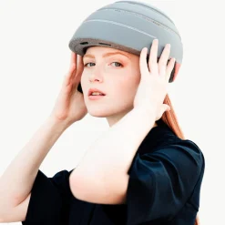 Closca Capacete Dobráve Para Biciceta (Heet oop, Pear / Refexivo)