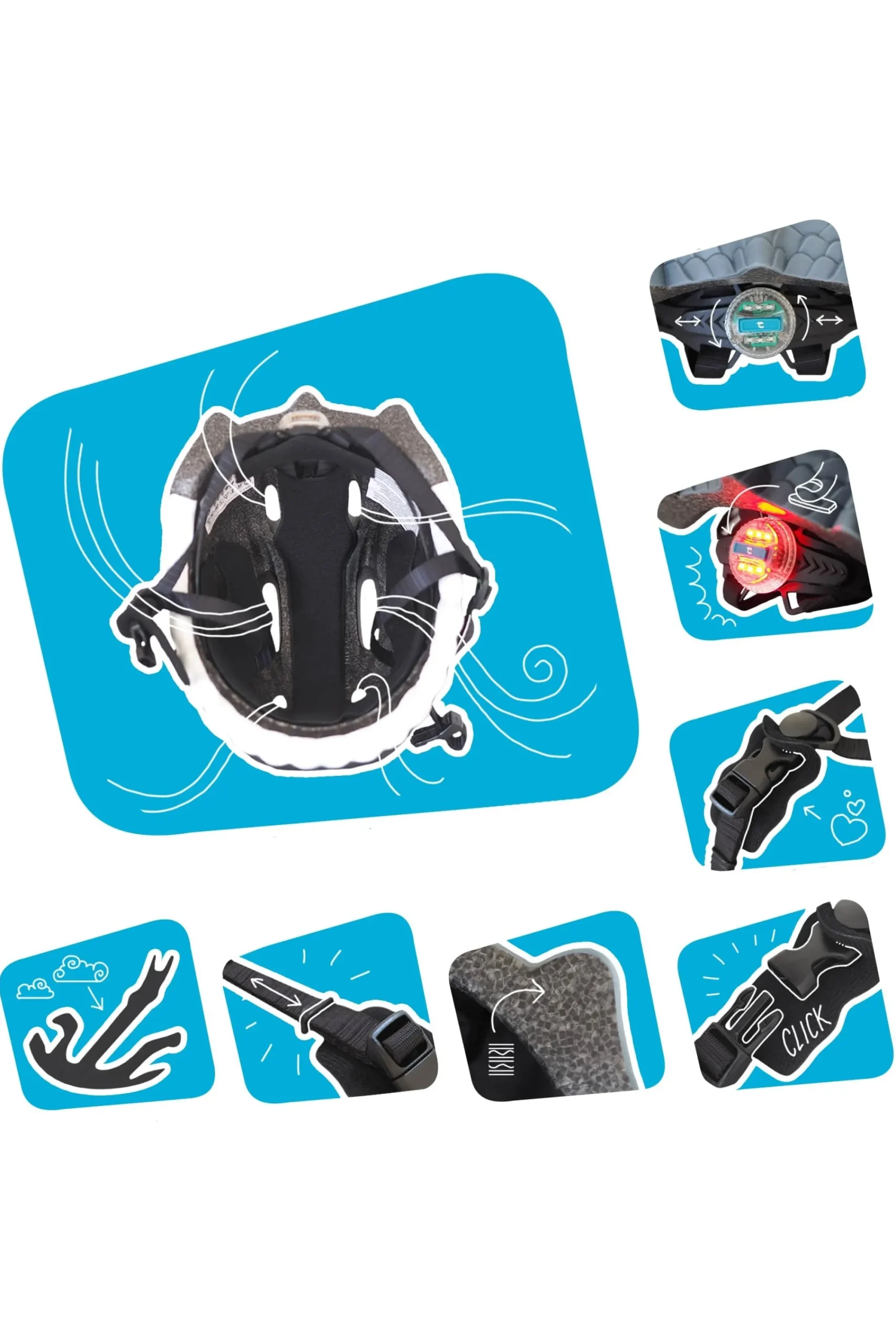 Crazy Safety Capacete Para Crianças| Dragão | | En1078 Certificado