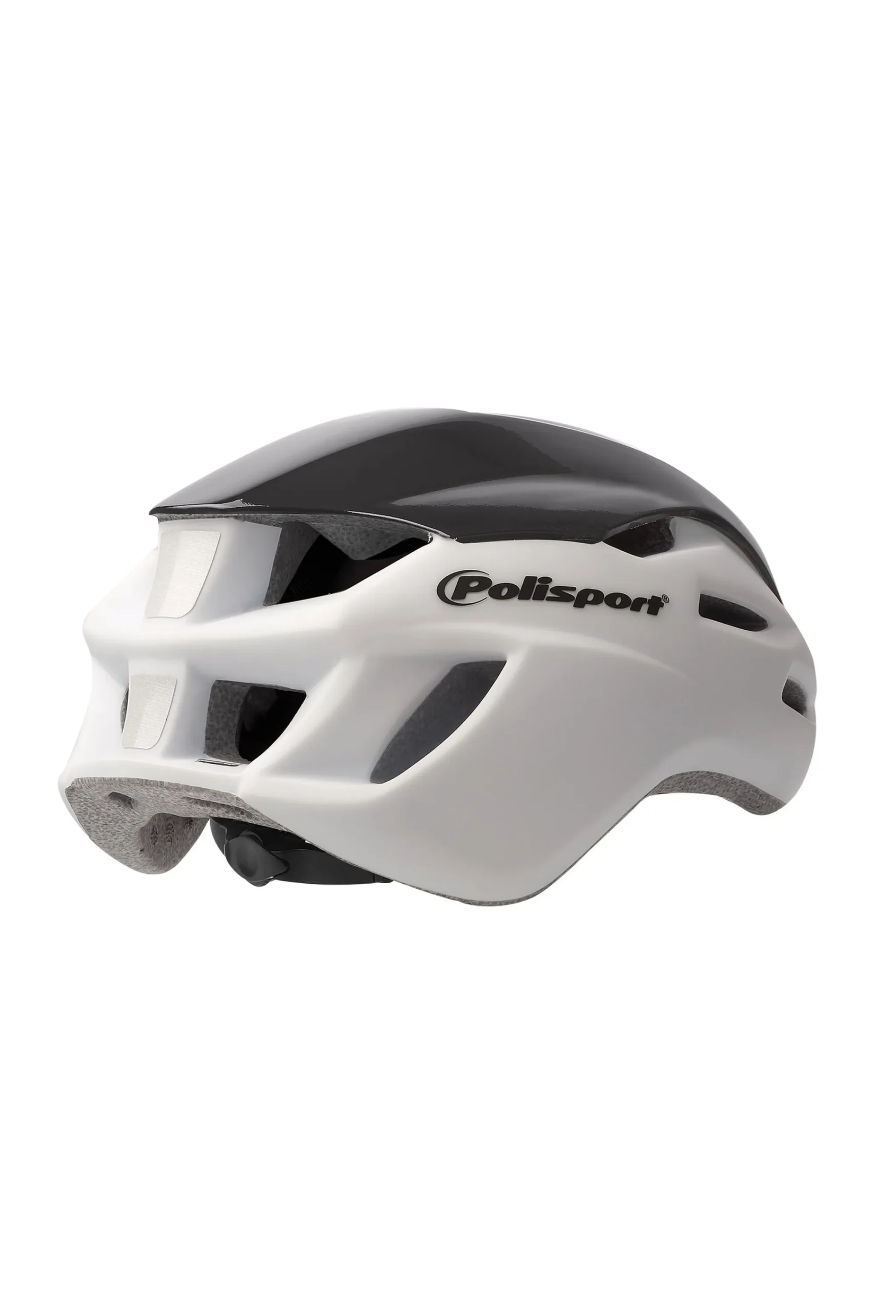 Polisport Capacete Aero R Fosco/preto/amareo Fúor
