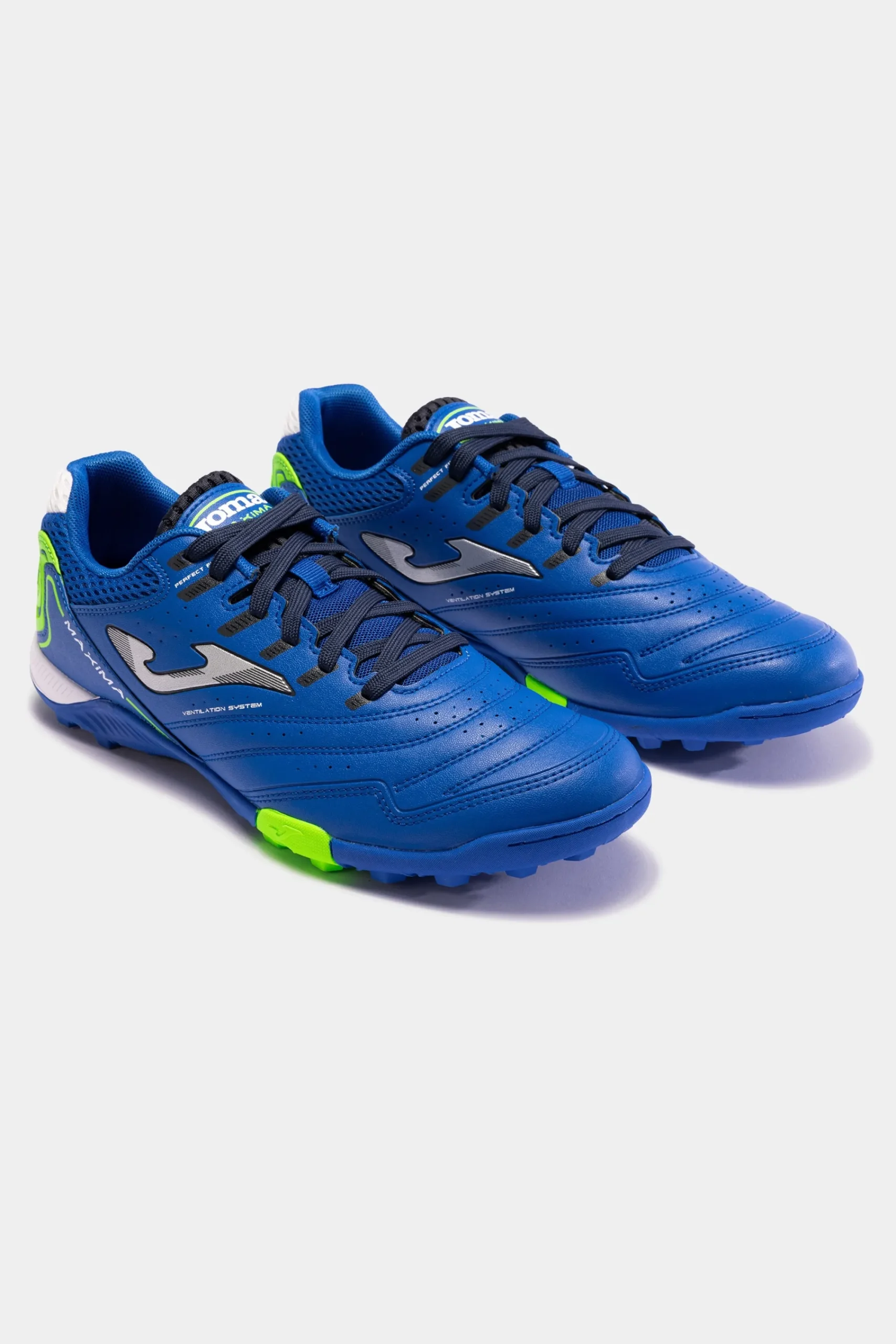 Joma Chuteiras Maxima 23 Royal Verde Fluorescente Tf