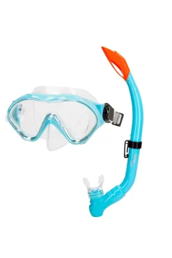 Aqua Sport Conjunto 150º Óculos De Visão E Snorkel Para Crianças