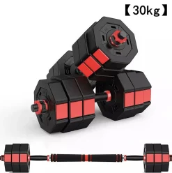 Fitness Tech Conjunto De Halteres 2 Em 1 Octogonal De 10kg