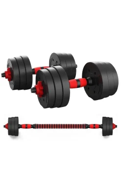 Fitness Tech Conjunto Halteres Ajustável 30kg