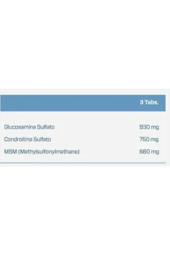 Quamtrax Glucosamina Condroitina E Msm - 90 Tabletas De