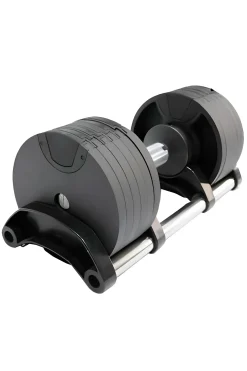 Ozio Fitness 2 Halteres Ajustáveis ??power 2-32 Kg (Par) Com Base De Armazenamento