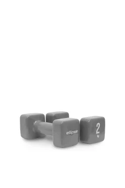 Ellipse Fitness Halteres De Vinil (Par) 2kg