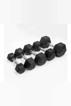 Fitness Tech Halteres Hexagonais De 27.5kg