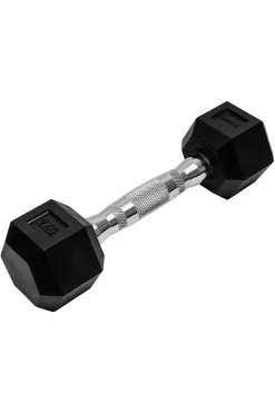 Fitness Tech Halteres Hexagonais De 20kg