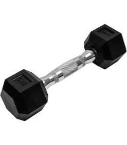 Fitness Tech Halteres Hexagonais De 17.5kg