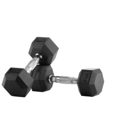 Fitness Tech Halteres Hexagonais De 7.5kg