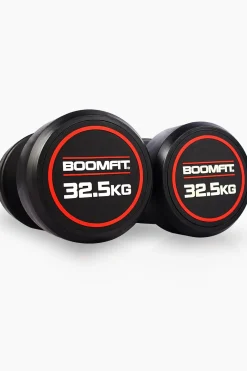 Boomfit Halteres Redondos De Musculação 32,5kg (Par) -