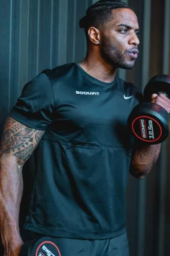 Boomfit Halteres Redondos De Musculação 37,5kg (Par) -